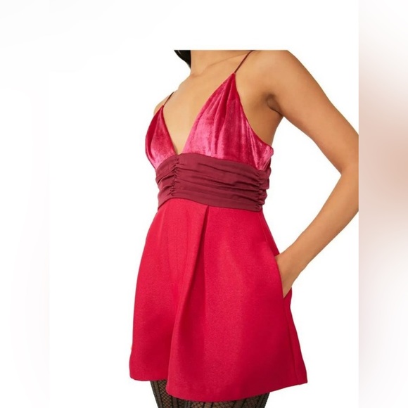 NWT Free People Skylie Rose Romper - Picture 3 of 6